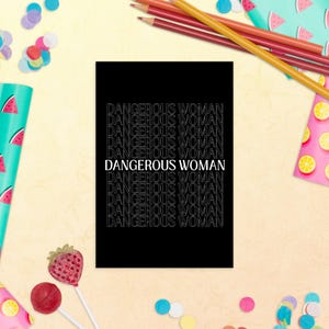 Dangerous Woman - Standard Postcard