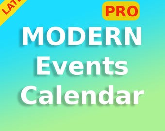 Modern Events Calendar Pro GPL + Addons: WordPress Plugin