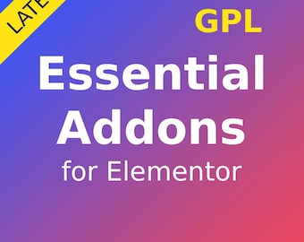 Essential Addons for Elementor Pro | Unlimited Sites | GPL Version