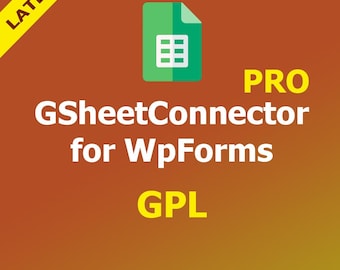 WPForms - GSheetConnector PRO GPL | Connect WPForms to Google Sheets | Google Sheet Integration