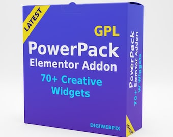 PowerPack Addons Pro GPL for Elementor | 70+ Widgets & Extensions | Regular Updates | Unlimites Use