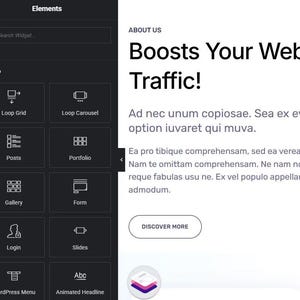 Elementor Pro WordPress Page Builder Plugin GPL-licens | Obegränsat antal webbplatser | Senaste versionen bild 2