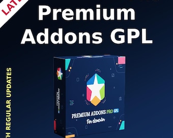 Premium Addons Pro GPL for Elementor | 90+ Advanced Widgets | Regular Updates | Unlimited Use