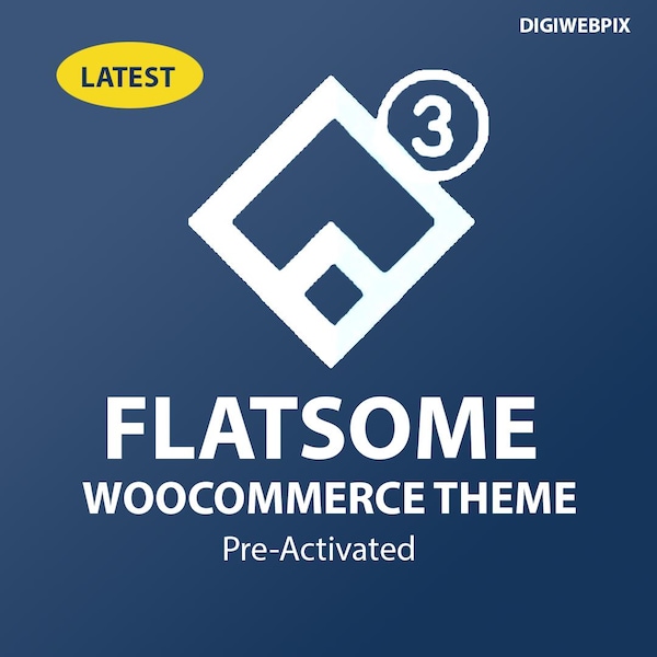 Tema Flatsome para WooCommerce (GPL) / Última versión / Descarga instantánea