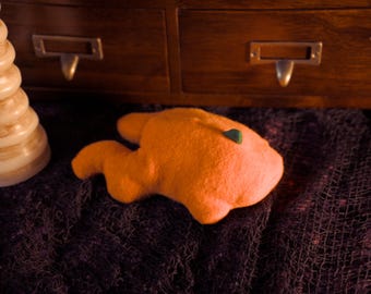 Hop-o'-Lantern, the Pumpkin Frog Oddling