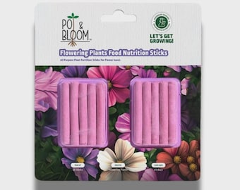 Flowering Plants Food Nutrition 20Sticks All Purpose Fertilizer for Flower Boost