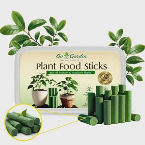 Fertilizer Sticks | Plant Food Sticks for Indoor & Outdoor Home Garden Plants