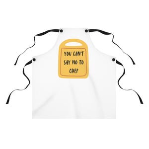 Chef&#39;s Apron with Fun Quote | Kitchen Gift, Cooking Apron, Home Chef Accessories, Cooking Gift, Unique Gift for Foodies