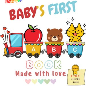 ABC Coloring Book for Toddlers: A-Z Trace and Color Letters (Printable PDF)