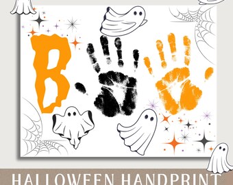 Halloween Handabdruck: Kinder Andenken (Digitaler Download)