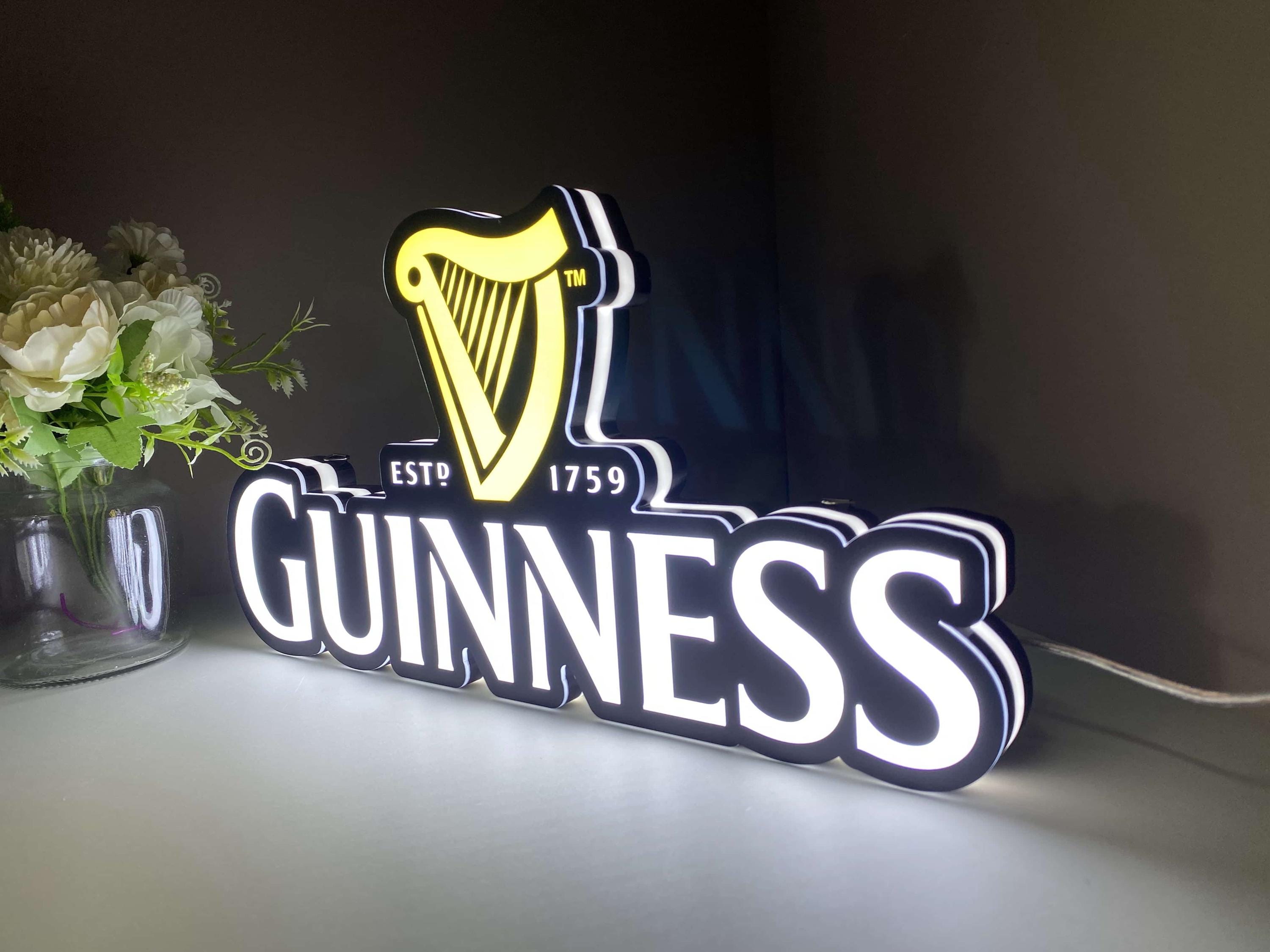 Neon Guinness Sign - Etsy