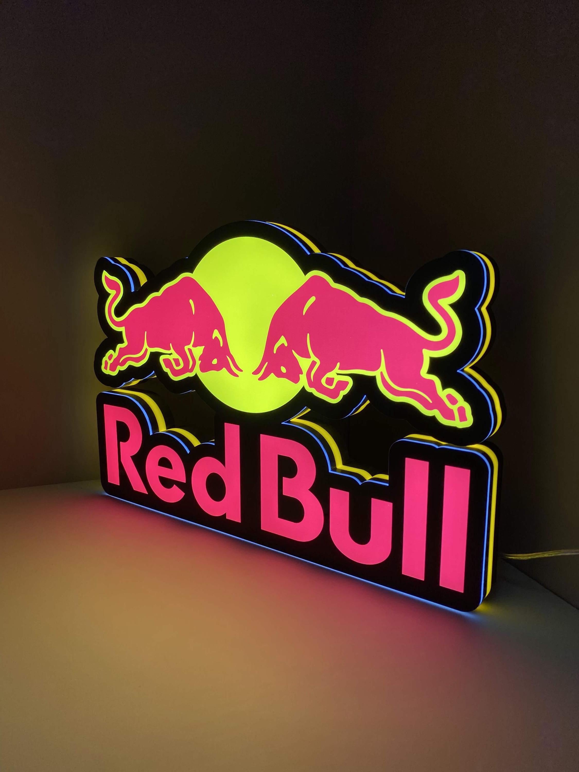 レッドブルサインライト Redbull light - Etsy 日本