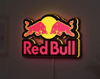 レッドブル LED サイン | ディスプレイ棚 | レーシング サイン