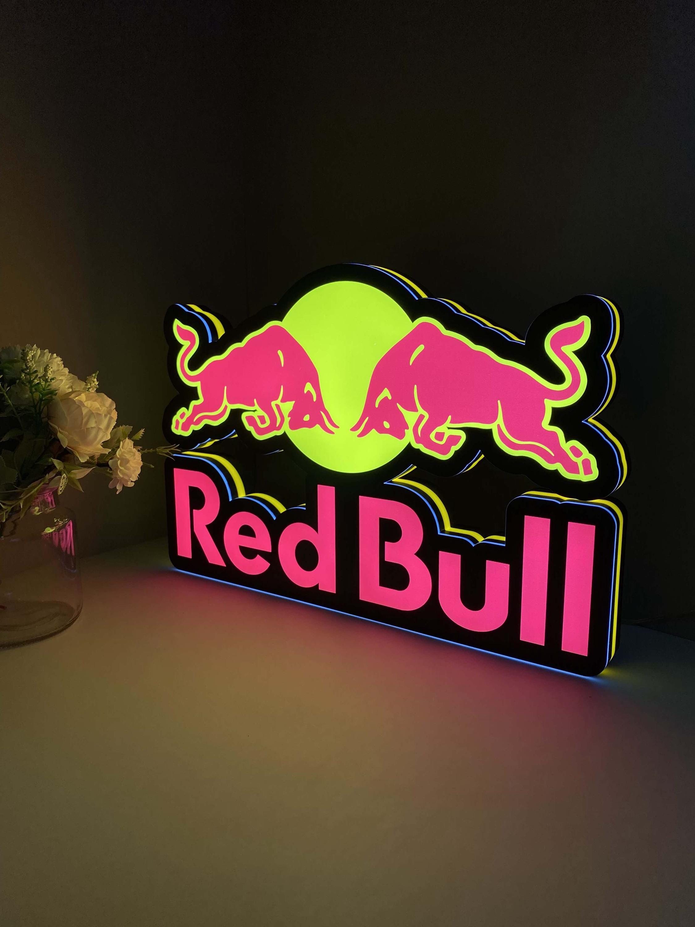 Red Bull ニューヨーク LEDサイン Neon redbull sign - Etsy 日本