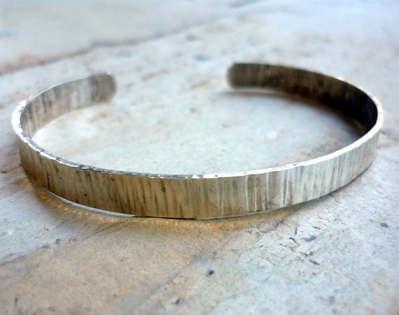 Grooved cuff bracelet discount