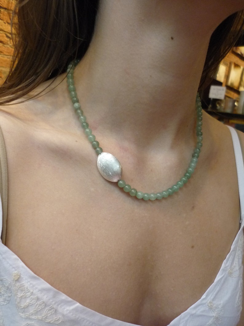 Aventurine Beaded Necklace