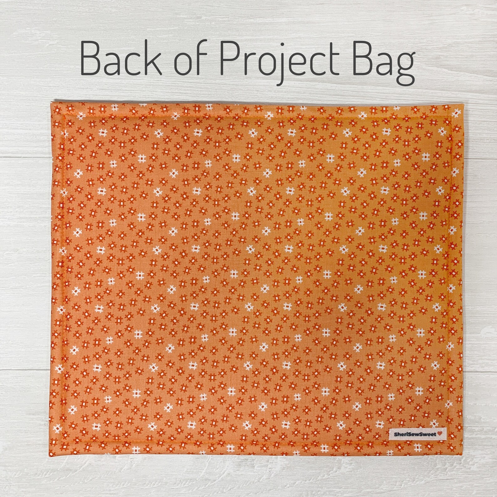 Fall Project Bag Cross Stitch Project Bag Lori Holt Fabrics Etsy