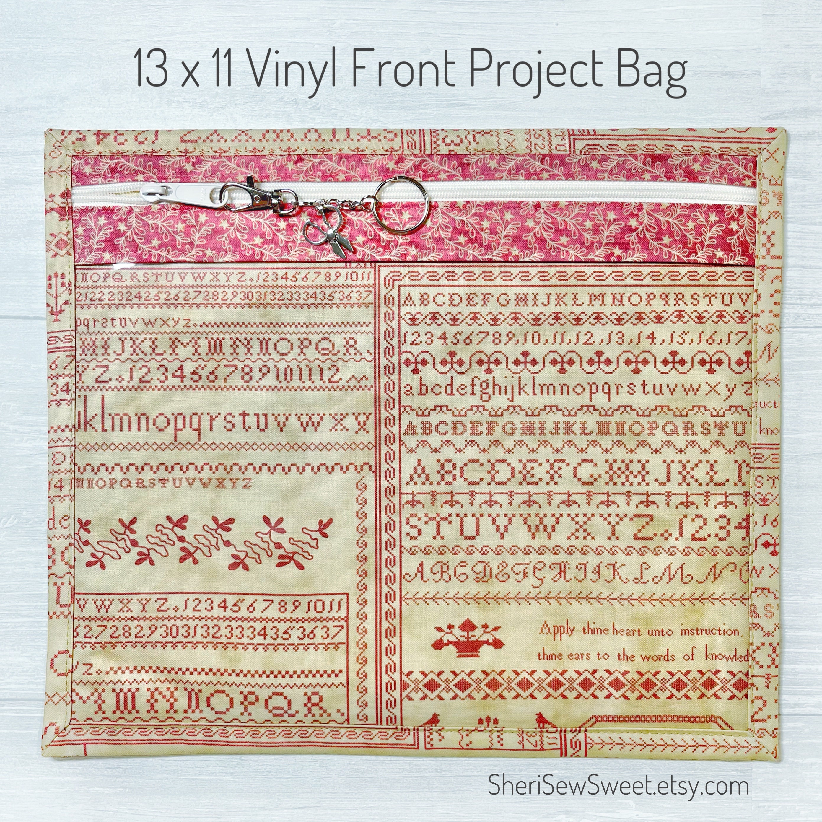 Vinyl front 2025 project bag pattern