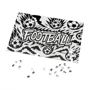 Football-Themed Jigsaw Puzzle, Personalized Gift for Soccer Fans, Kids and Birthdays, Perfect Gift for Him and Her, Available in 4 sizes