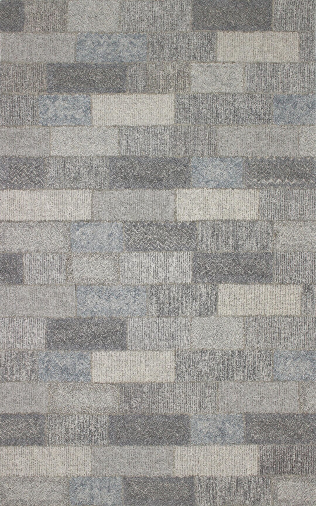 Patchwork Neutral Color Rug Hand Tufted Contemporary Patchwork Rug – Grey & Neutral Tones - Etsy