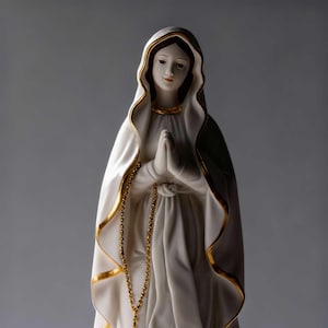 Immaculate Heart of Mary Statue: 12" Resin Catholic Figurine