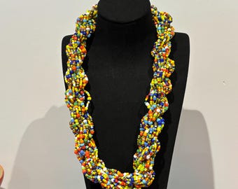 Maasai beaded necklace
