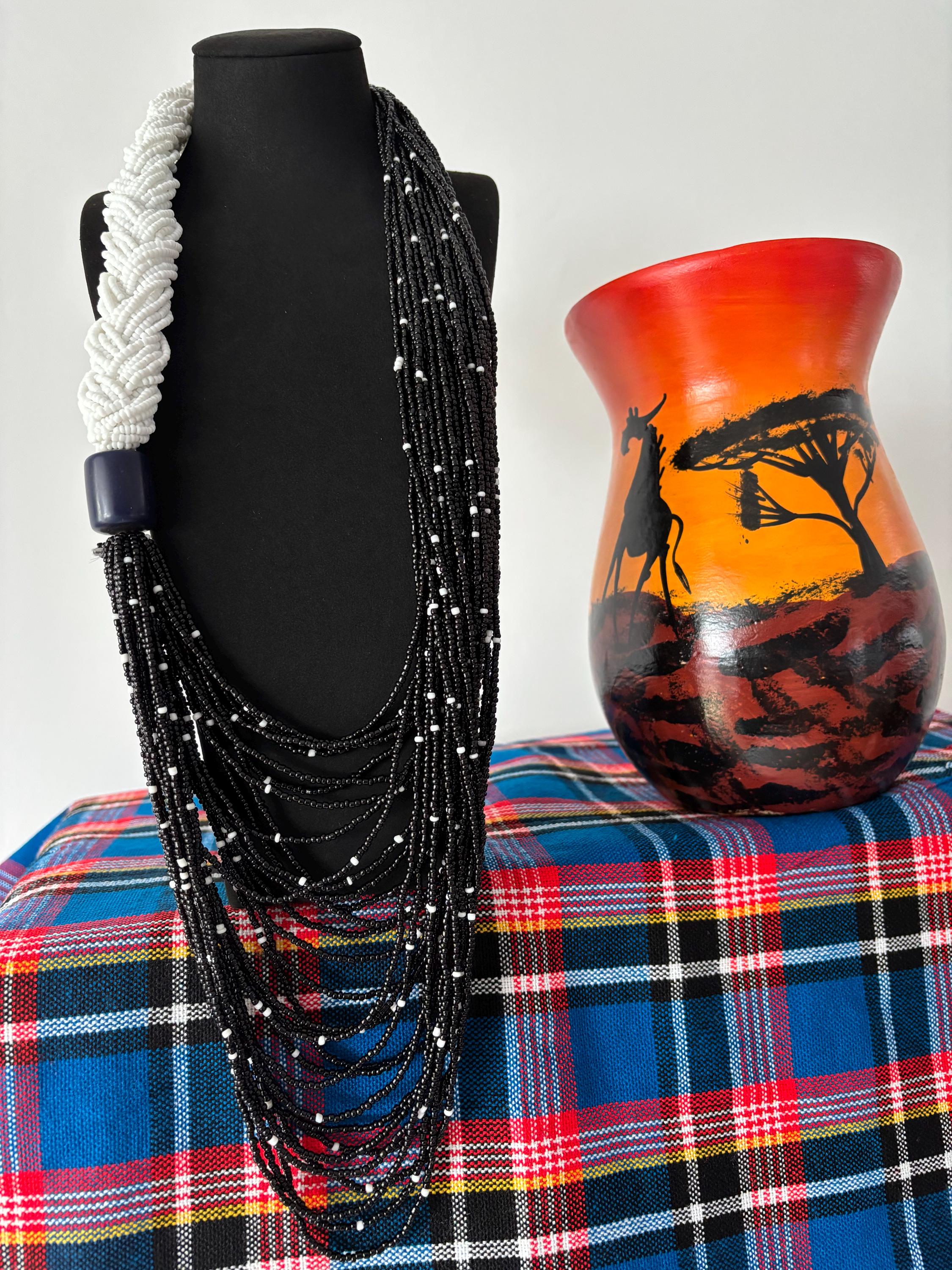 マサイ族のビーズネックレス - Etsy 日本