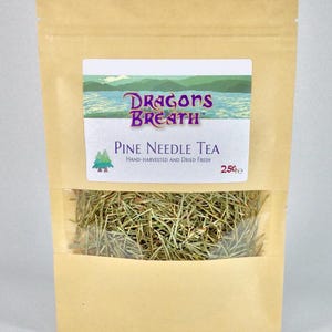 Dragons Breath Pine Needle Tea Tea 25g. Hand-Foraged in Wales’ Misty Mountains