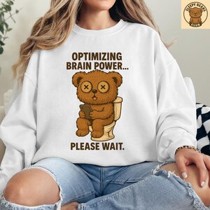 Shirt Sleepy Bear, png PNGEgg – grappig laadcitaat | Vintage button-eye beer voor sublimatie T-shirt