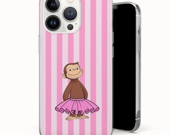 Lustiger Affe Handyhülle Handyhülle | Süße Handyhülle | Tiercollage |  passend für iPhone 17 Pro Max, 16, 15, 14, 13 Samsung S26 Ultra, S25, Pixel 10