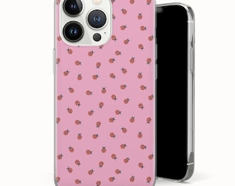 Marienkäfer Handy Hülle Hülle für iPhone 17 Pro Max, 16, 15, 14, 13 Samsung S26 Ultra, S25, Pixel 10