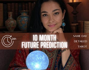 Same Hour 10-Month Future Psychic Reading | Tarot & Medium Insight | Extremely Detailed Spiritual Forecast