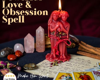 Powerful Love and Obsession Spell | Intense Binding Ritual | Make Them Crave You | Deep Attraction Spell | Reignite Passion Fast