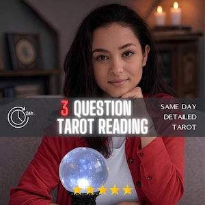 Same Hour 3 Frage Psychic Reading | Schnelles Tarot, Einsicht in die Astrologie | Schnelle genaue Antworten | Intuitives & telepathisches Lesen