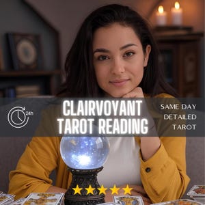 Lectura psíquica clarividente la misma hora / Sin cartas, sin herramientas / Percepción telepática profunda / Orientación espiritual y canalización de energía / El mismo día