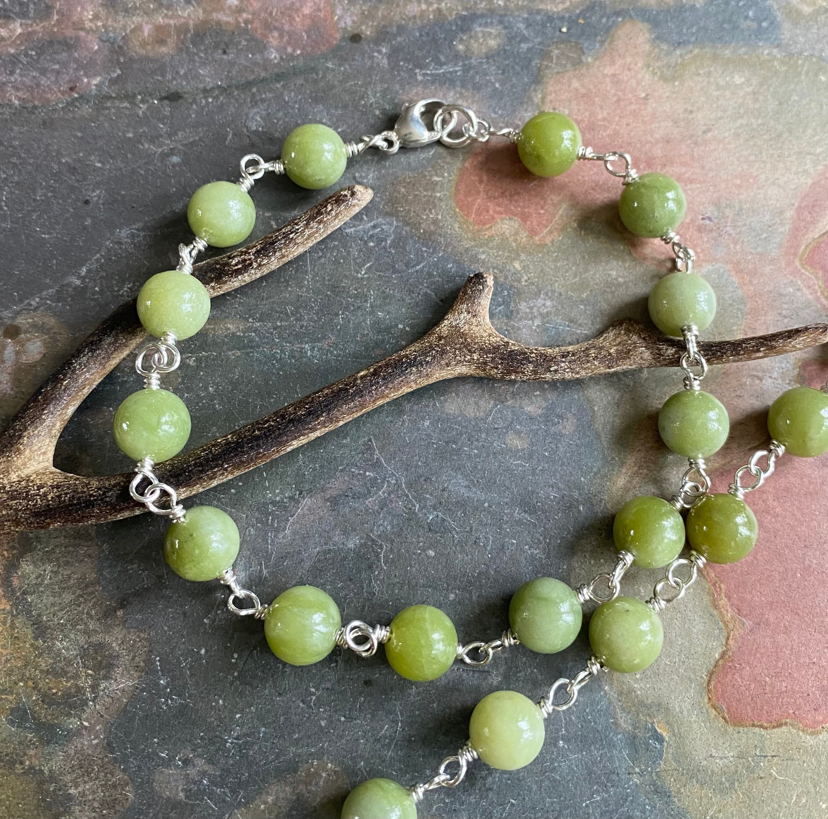 Peridot Mini Gemstone Bracelet — Sivana