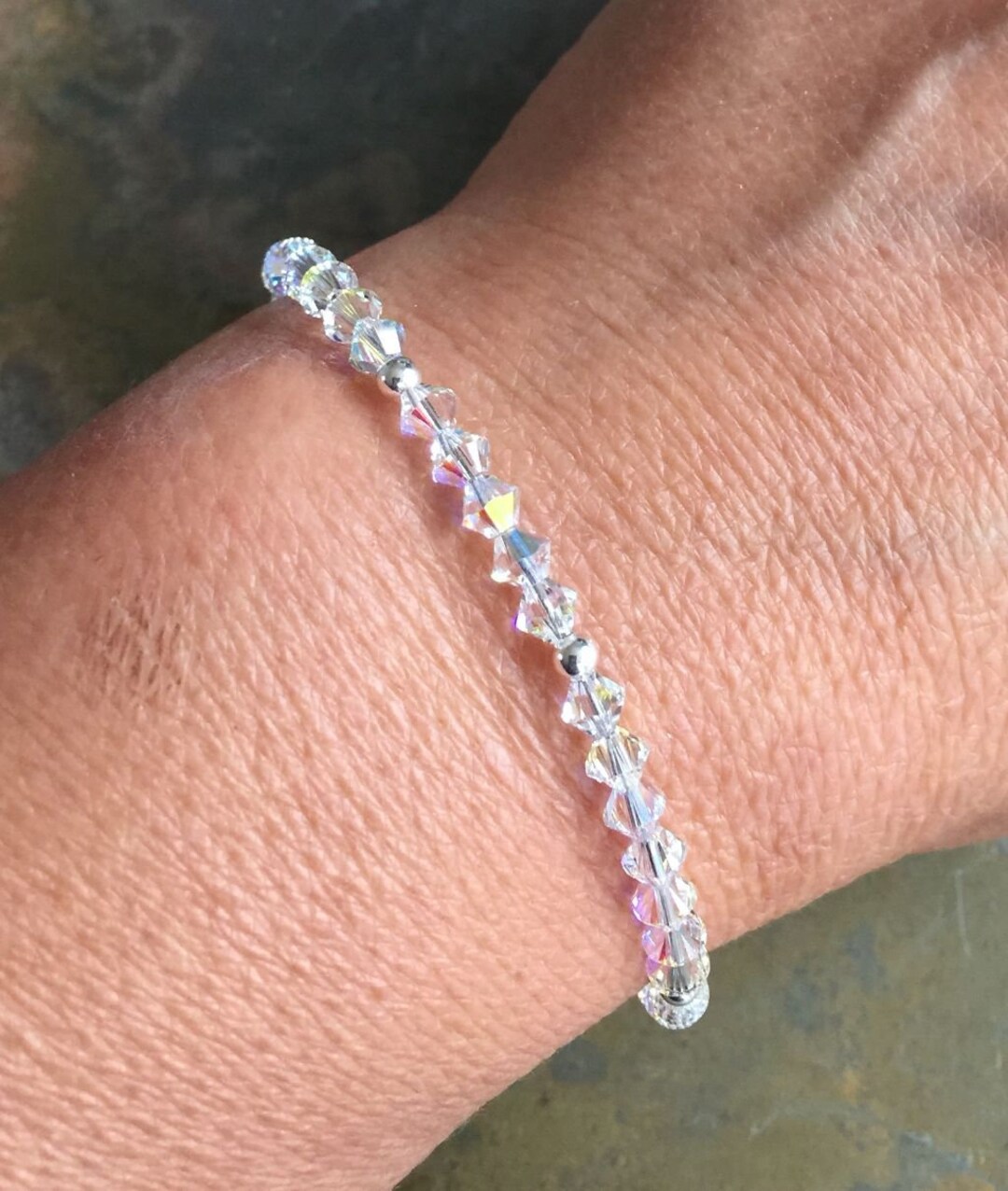 Crystal Anklet/bracelet,wedding/bridal Crystal Anklet /bracelet in
