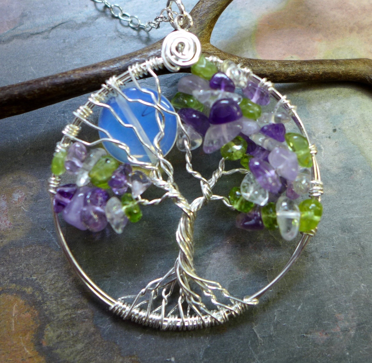 Birthstone tree of life hot sale
