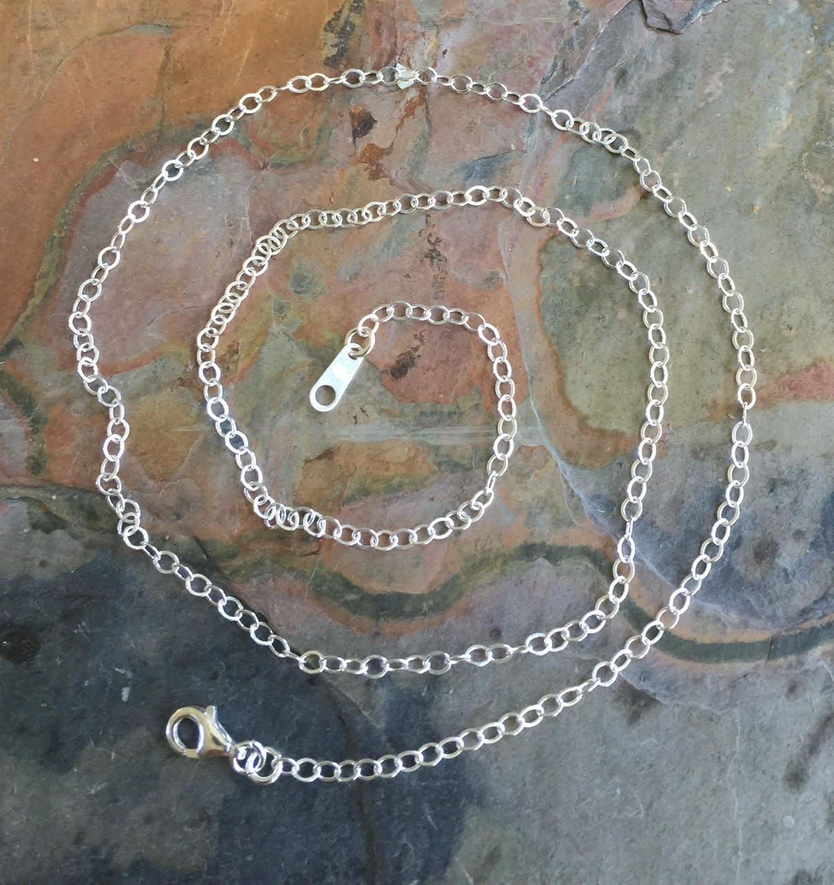 S925 Sterling Silver Chain for Jewelry Making, Sterling Silver