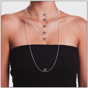 Collar de ángel de cristal marino personalizado, cadena de plata de ley, colgante con inicial personalizada imagen 17