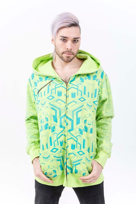 lime green jumper mens