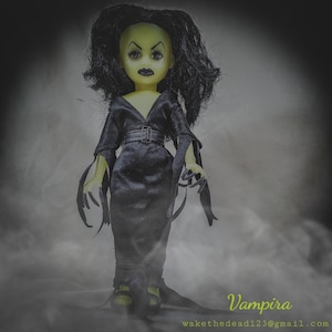 Vampira custom living dead doll