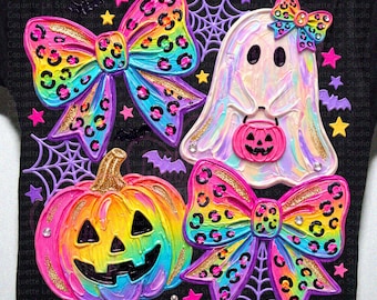 Neon Hallowen Png, Preppy Ghost Coquette Png, Png Coquette Ghost Bow, Fall Png Designs Girly, Pink Coquette Halloween Png, Neon Ghost Png