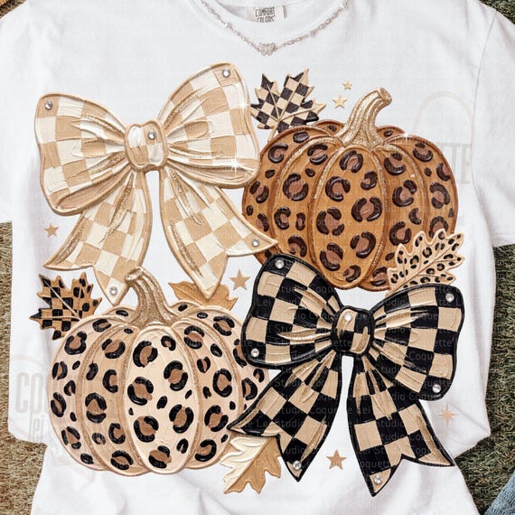 Coquette Pumpkin Png, Pumpkin Season Png, Retro Fall Png, Trendy Pumpkin Png, Trendy Fall Png, Leopard Pumpkin Png, Fall Vibes Png