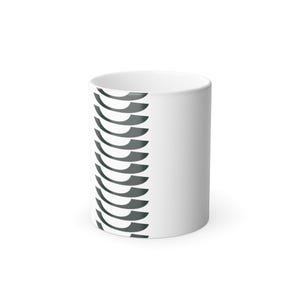 Color Changing Morphing Mug, Unique Gift for Coffee Lovers, Customizable Mug for Home Decor, Office Coffee Cup, Fun Novelty Drinkware