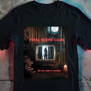Retro Horror Movie T-Shirt: 80s Style Scary Film Tee