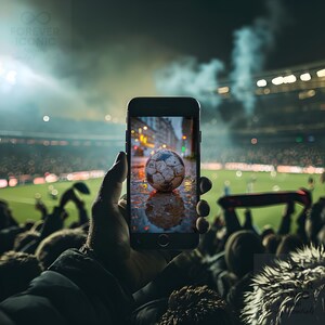 Football Stadium Phone Wallpaper Pack: Fan Culture Lock Screens (Digital Download) iPhone Android