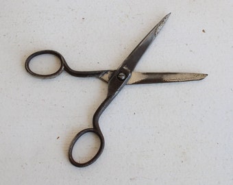 Vintage Antique 1800s Scissors, D Peres Solingen Shears, Germany Victorian Cutlery