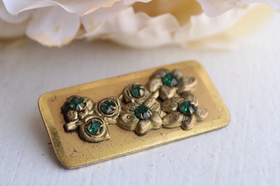 Antique 1800s 1900s Brooch, Victorian Edwardian C… - image 1