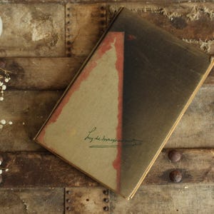 Vintage 1940s Book, Mademoiselle Fifi by Guy De Maupassant, And Other Stories, Stravon Publishers
